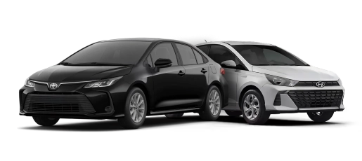 Toyota Corolla e Hb20s